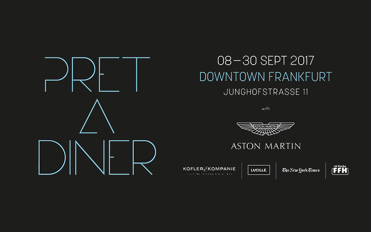 Aston Martin & Pret a Diner